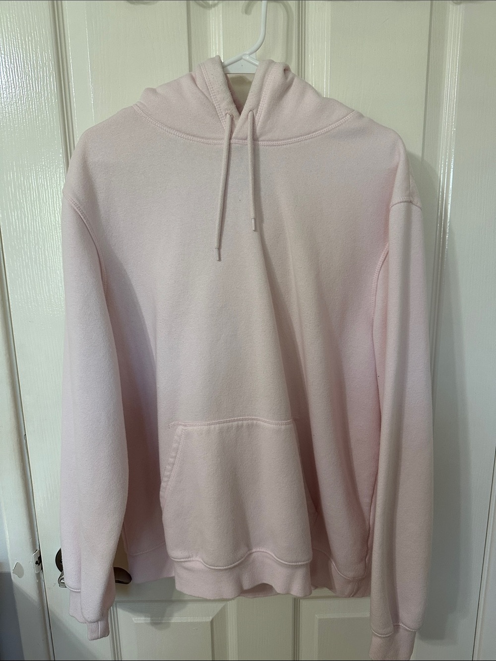 H&M Pale Pink Crewneck Hoodie